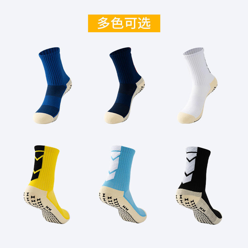 training running sport custom athletic soccer anti slip football grip socks