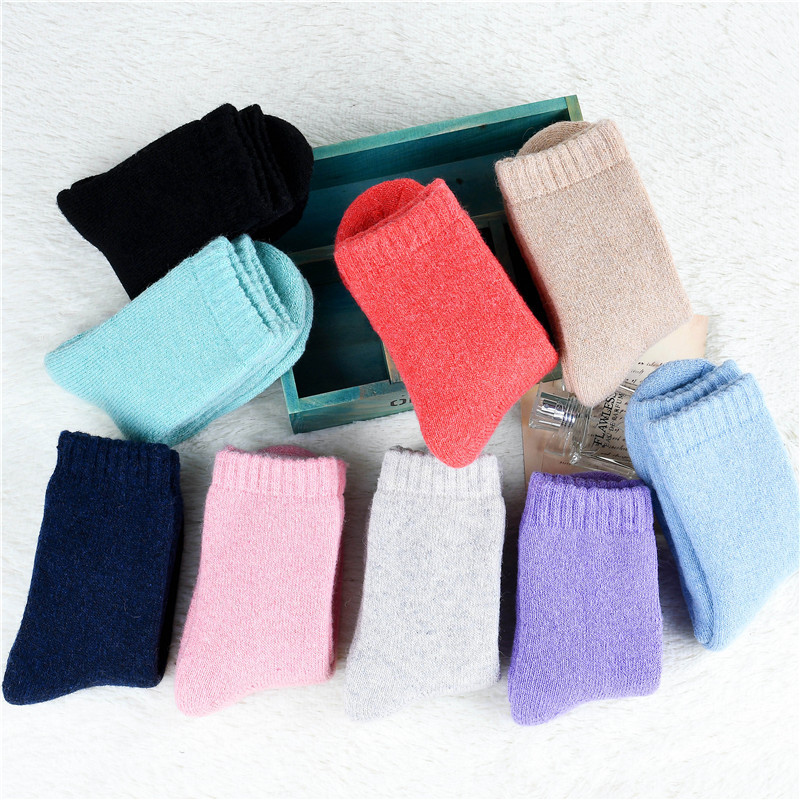 Super thick warm home floor sleep custom fuzzy fluffy winter socks