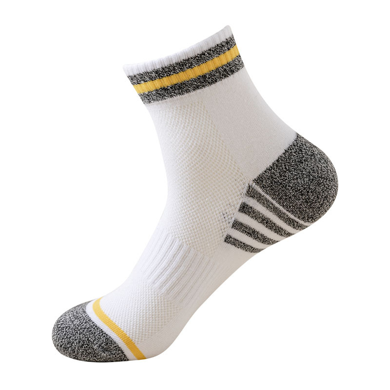 Custom arch support mens custom logo running athletic ankle socks unisex