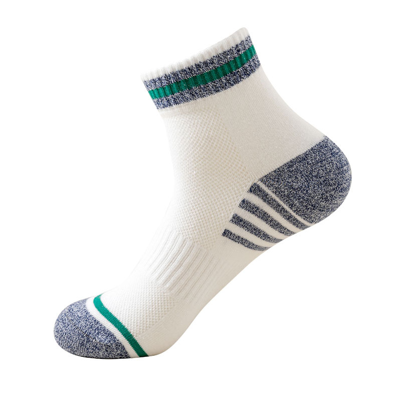 Custom arch support mens custom logo running athletic ankle socks unisex