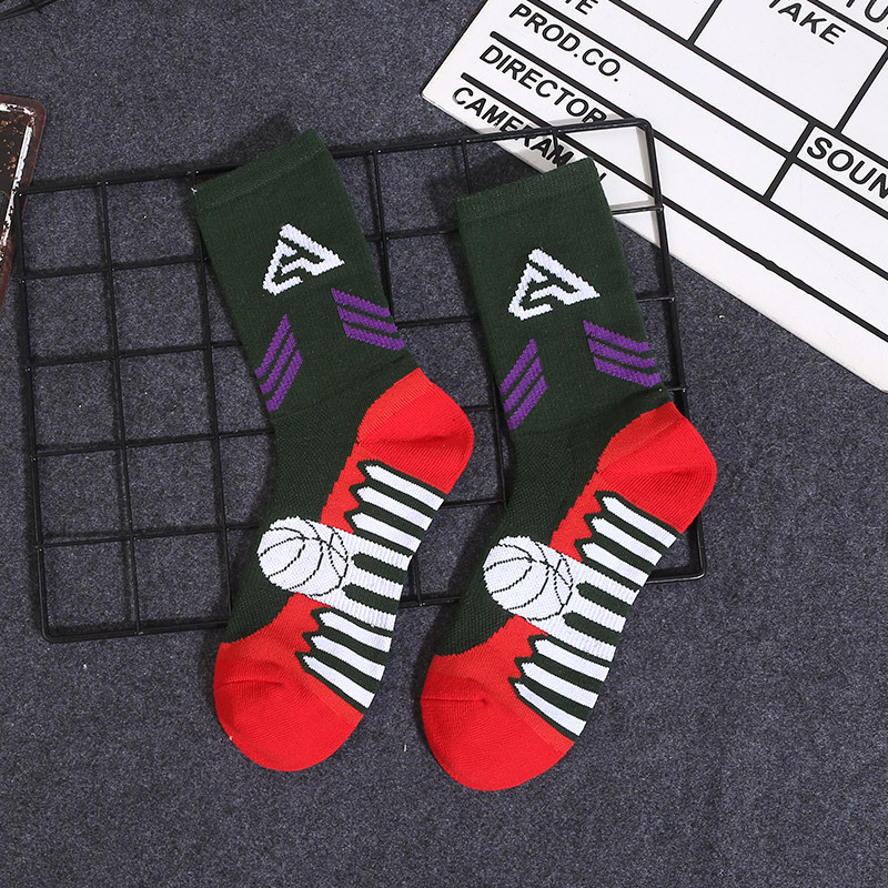 custom basketball cotton elite running men thick cotton crew sports socks