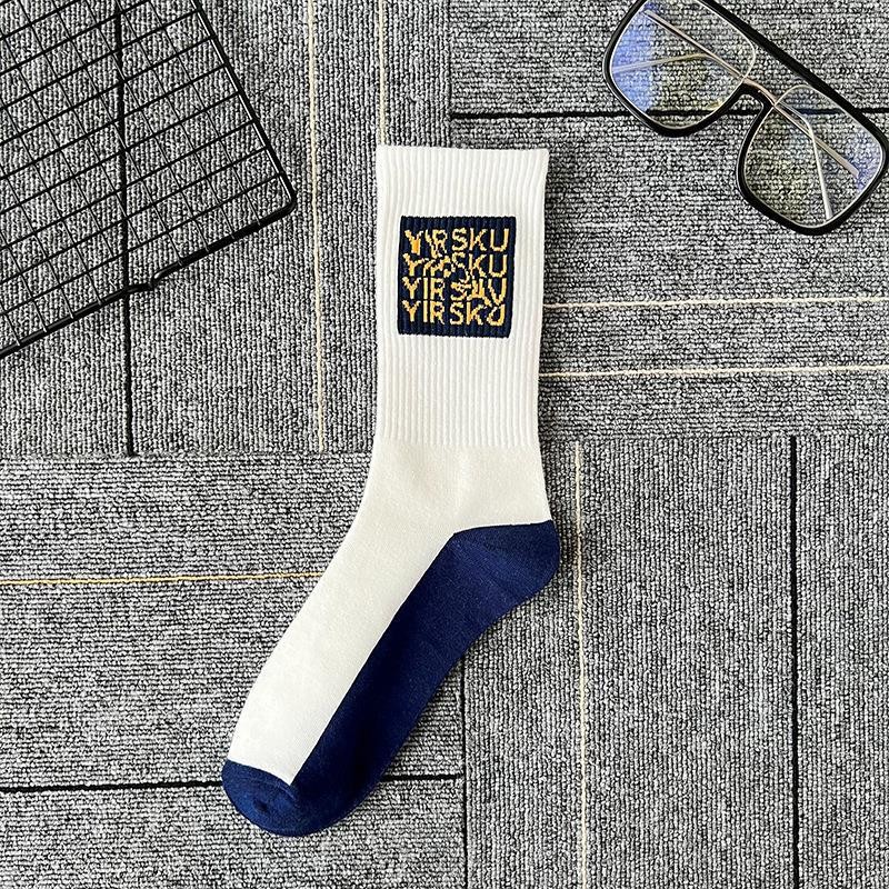 OEM running athletic cotton sport custom logo custom crew harajuku socks