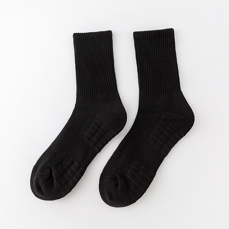 OEM Designer Fashion Classic Formal Custom Mens Sports Socks Knit Performance Polyester Soft Cotton Socks Logo