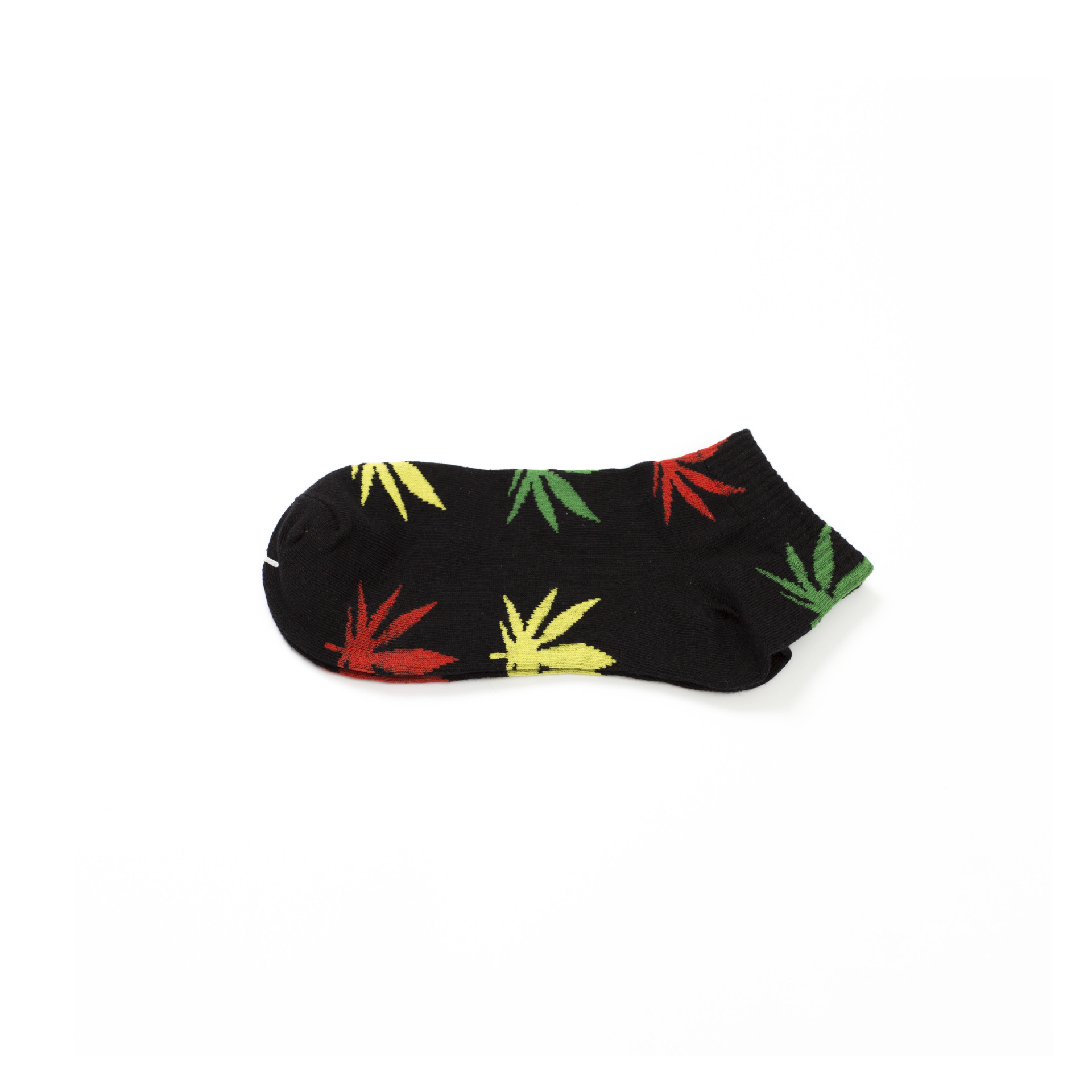 Ankle blue colorful casual men unisex women maple leaf cotton socks