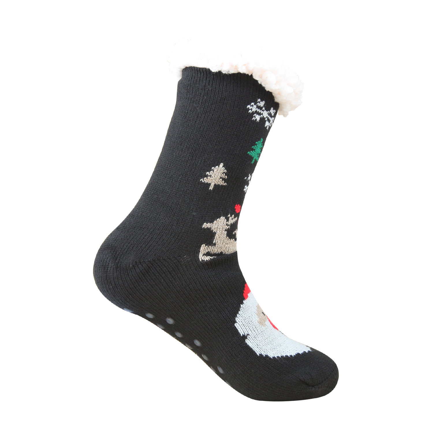 Foot Warm Hunting Camping Skiing Outdoor Plush Thickened Terry Causal Christmas Socks