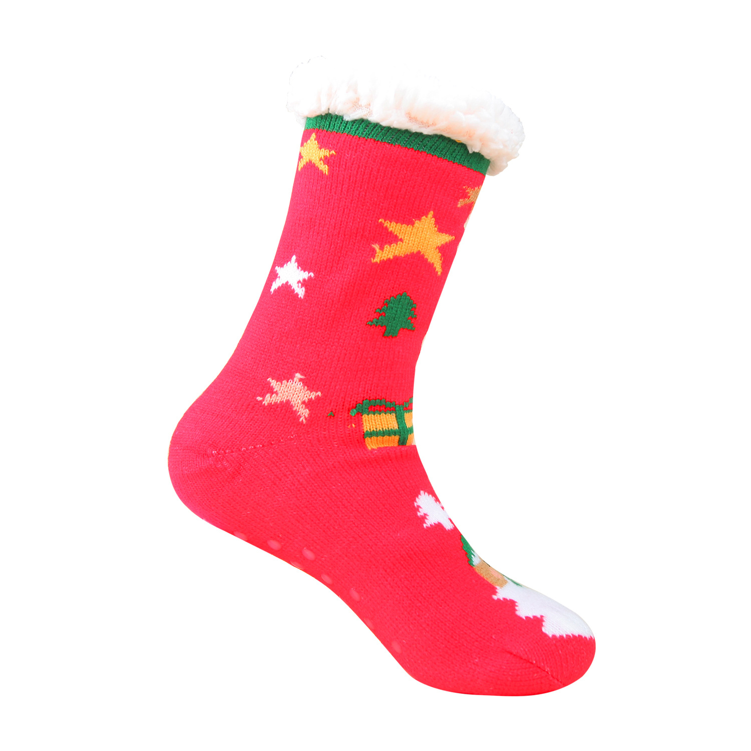 Foot Warm Hunting Camping Skiing Outdoor Plush Thickened Terry Causal Christmas Socks