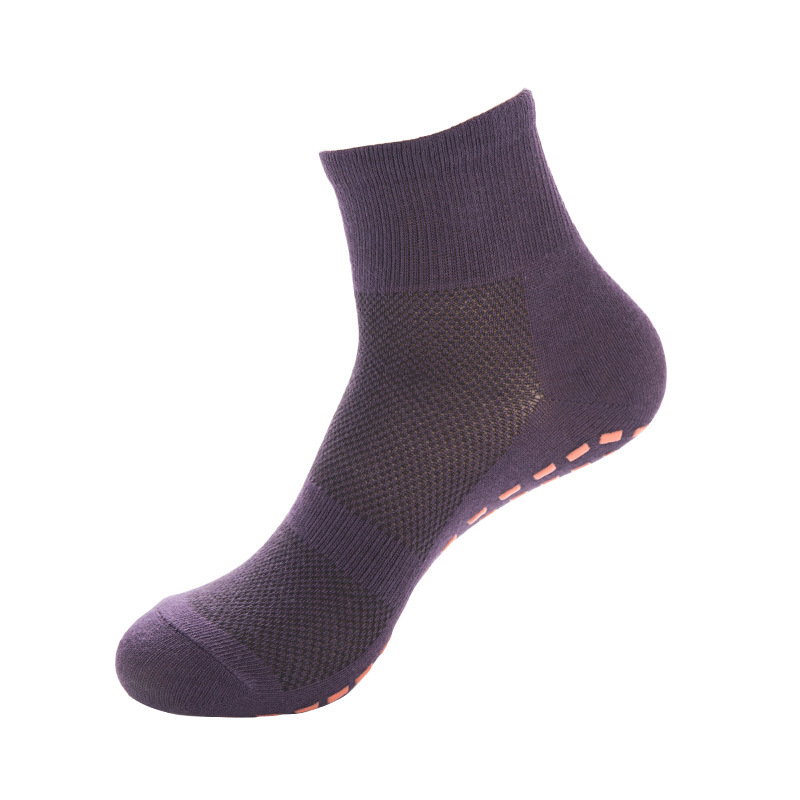 Custom yoga and pilates grip performance grip sole socks for men women