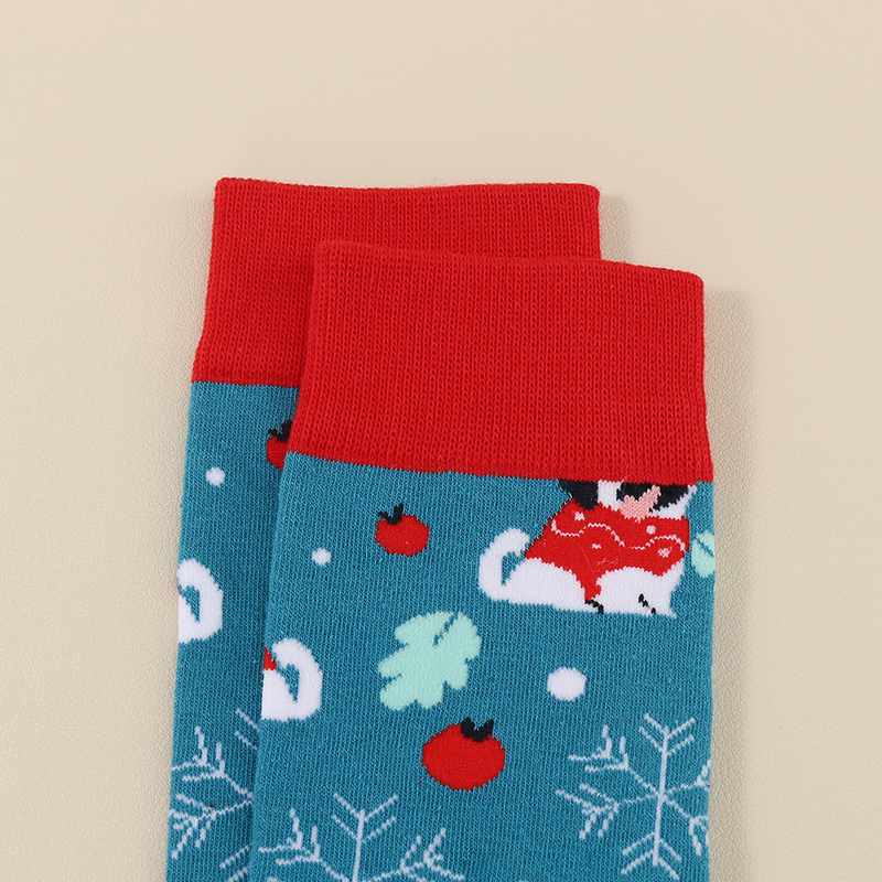 Promotion Fashion Christmas Socks Santa Claus Gift Unisex Xmas Funny Comfy Christmas Socks