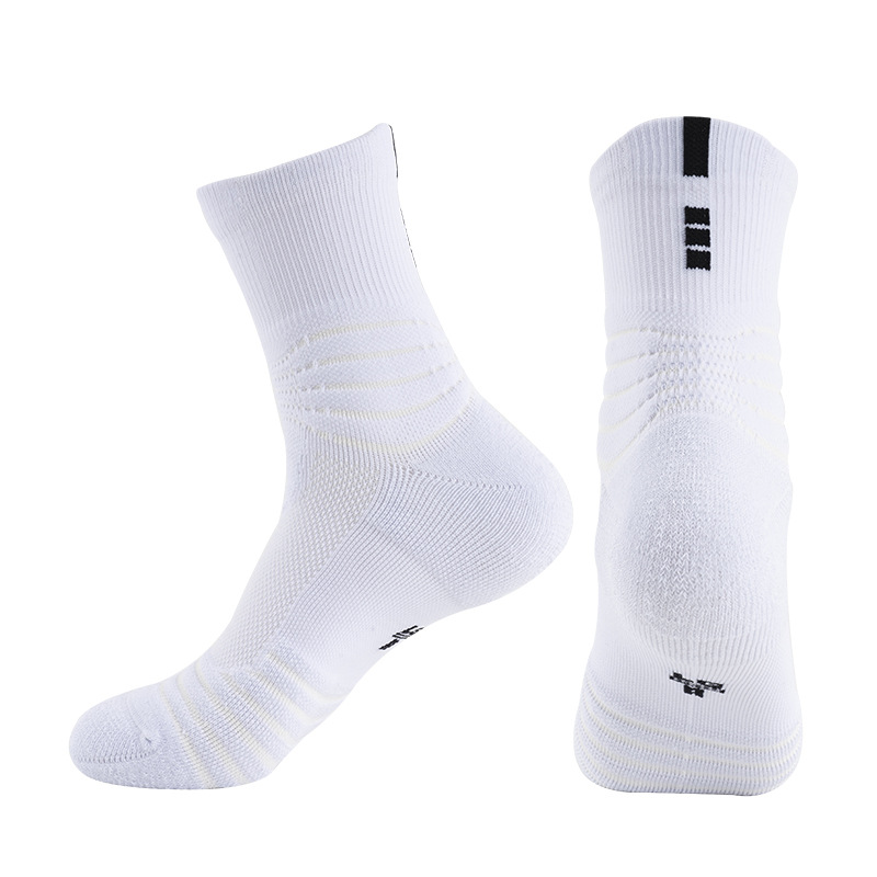 OEM design custom running athletic sport custom logo elite socks basketball