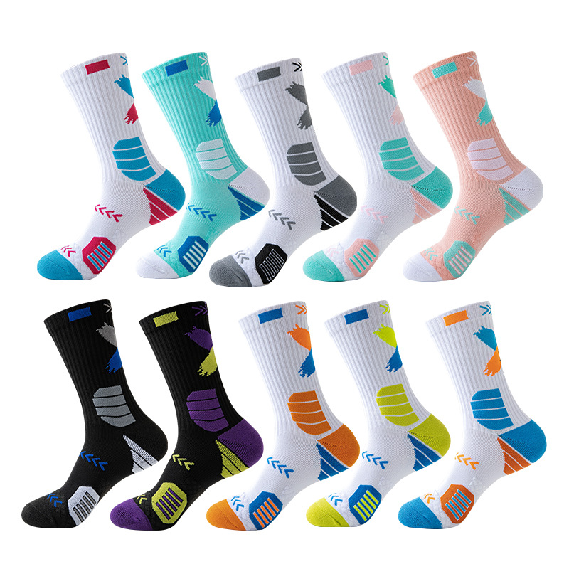 crew basketball captain football compression golf crew socks ankle anti grip compression socks