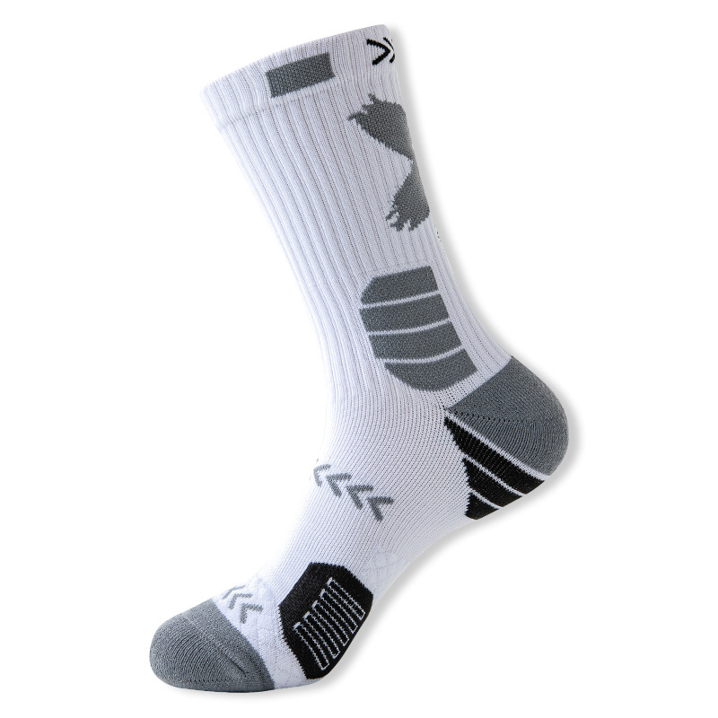 crew basketball captain football compression golf crew socks ankle anti grip compression socks